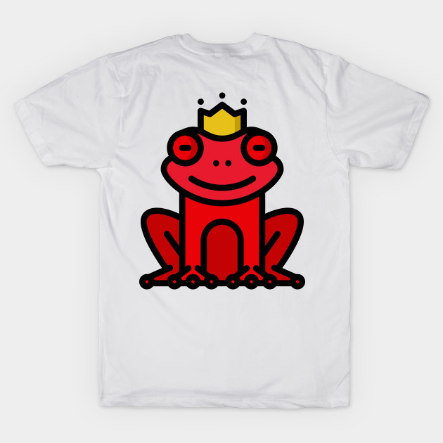 Frog Toad King Crown Red by BradleyHeal
